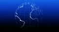 Wireframe Earth HD Footage