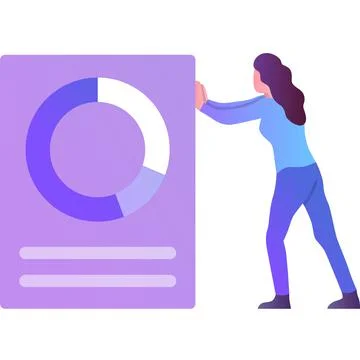 Wireframe icon vector woman work on app design Stock Illustration