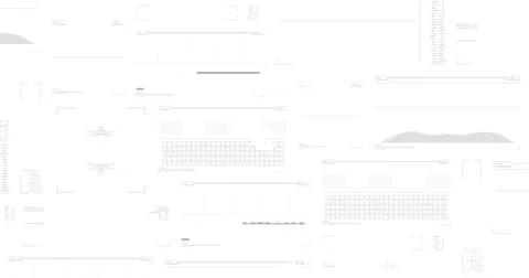 Wireframe layout receiving ping, panels sliding, bars shifting, mound growing, Stock Illustration