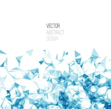 Wireframe mesh polygonal background Stock Illustration