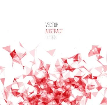 Wireframe mesh polygonal background Illustrazione stock