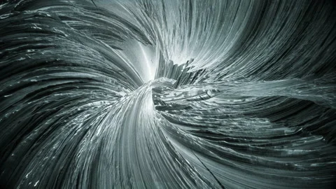 Wireframe Modern Abstract Looping Torrent Texture Background Loop Stock Footage 138521396