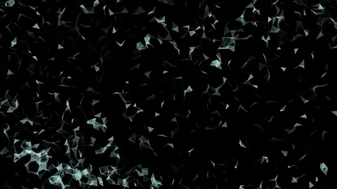 Wireframe Plexus Space. Technology. 3D rendered Video stock 73376209