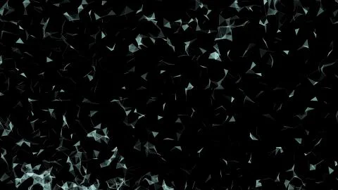 Wireframe Plexus Space. Technology. 3D rendered Stock Illustration