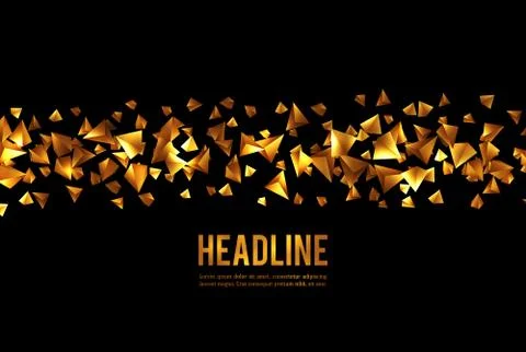 Wireframe polygonal background Stock Illustration