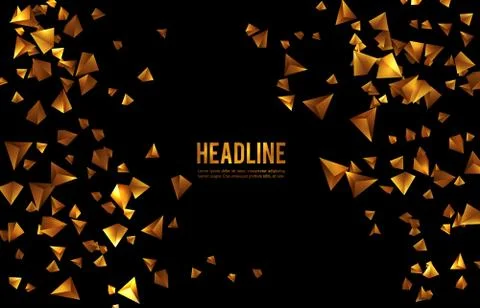 Wireframe polygonal background Stock Illustration