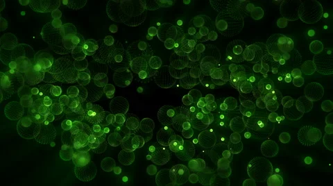 Wireframe Sphere Balls Stock Footage 64546828