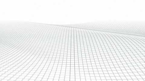 Wireframe terrain 3D mesh moving seamless loop background Stock Footage 345761098