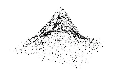 Wireframe terrain vector background. Ilustración de archivo