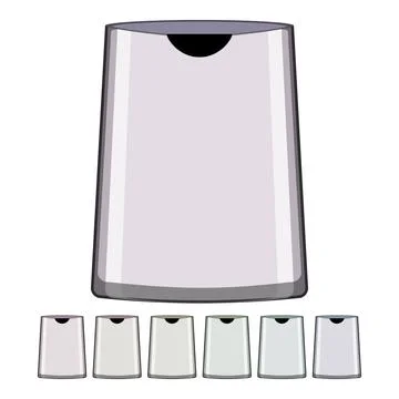 Wireless 5g modem cartoon vector graphic Stock Illustration
