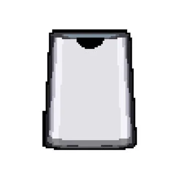 Wireless 5g modem pixel art vector illustration Stock Illustration