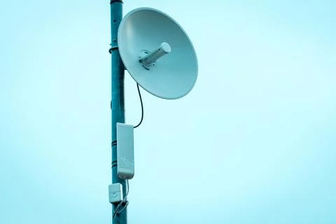Wireless access point antenna Stock Photos