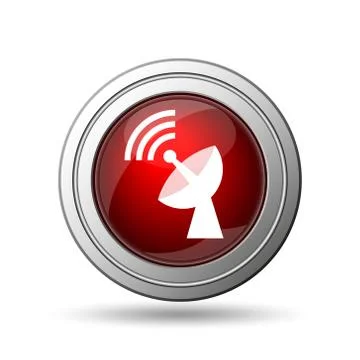 Wireless antenna icon Stock Illustration