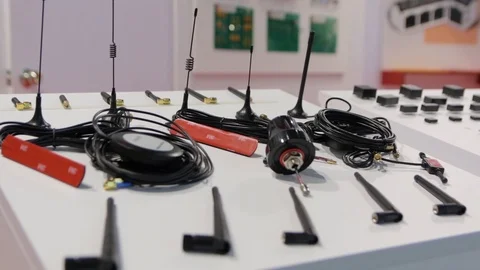 The Wireless Antennas Stock Footage 102831995
