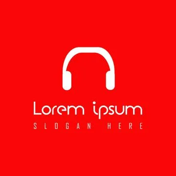 Wireless Audio Logo Stock Illustration