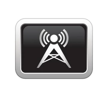 Wireless black Stock Illustration