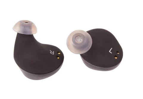 Wireless bluetooth headphones Stock Photos