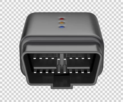 Wireless car diagnostic device Stockillustratie