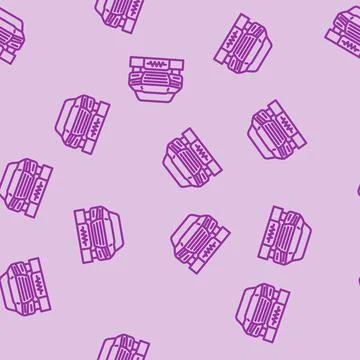 Wireless charging electric line vector seamless pattern Stock Illustration