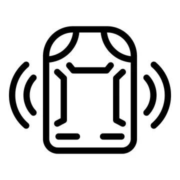 Wireless charging pad emitting electromagnetic waves Stock Illustration