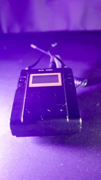Wireless Clip On Microphone Receiver Stock Photos