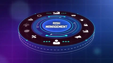 Wireless Communication HUD Animation Network Connectivity Technology Vídeo Stock 330151068