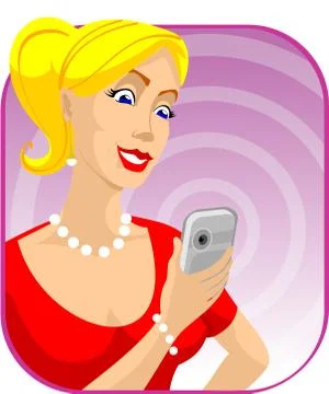 Wireless communication Stock Illustration