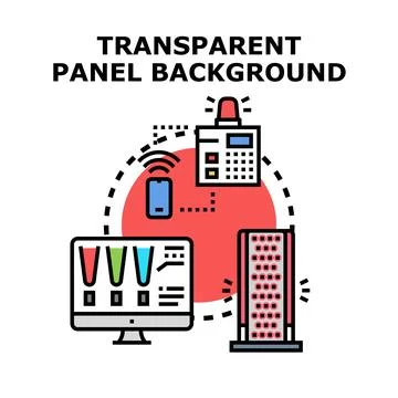 Wireless communication network connecting data control panels Stock Illustration
