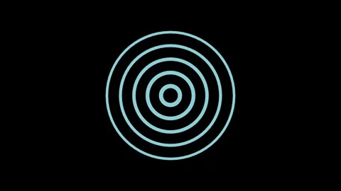 Wireless Communication Pulse Background on Black Surface 스톡 동영상 338393649
