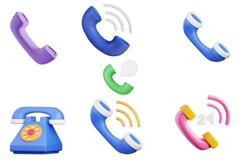 Wireless communications vector iconset Stock Illustration