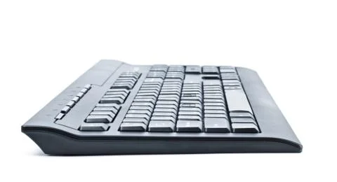 Wireless computer keyboard Stock Photos
