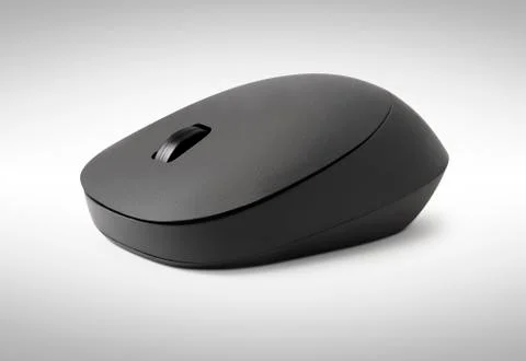 Wireless computer mouse (clipping path ) Stock Photos