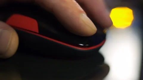 Wireless Computer Mouse Stock Footage 49683984