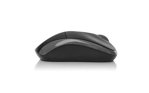 Wireless computer mouse isolated on white background. Stock Photos