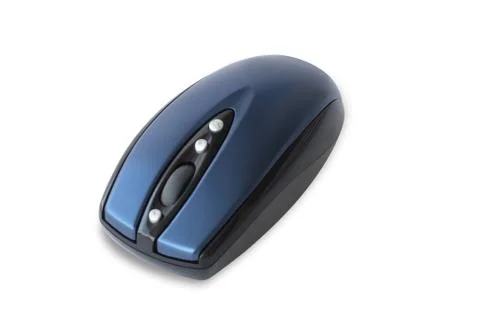 Wireless computer mouse Stock Photos