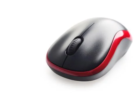 Wireless computer mouse Stock Photos