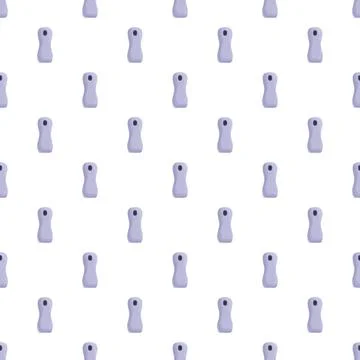 Wireless computer mouse seamless repeating pattern background Stock Illustration