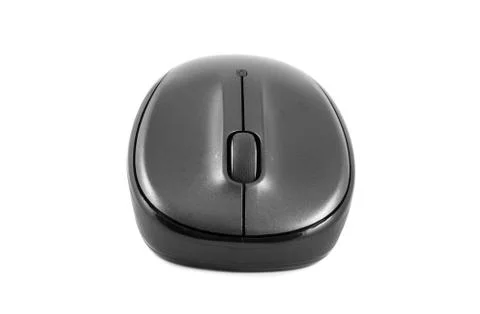 Wireless computer mouse on white background Stock Photos