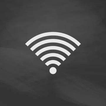Wireless computer symbol Stock Illustration