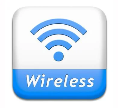 Wireless connection Illustrazione stock