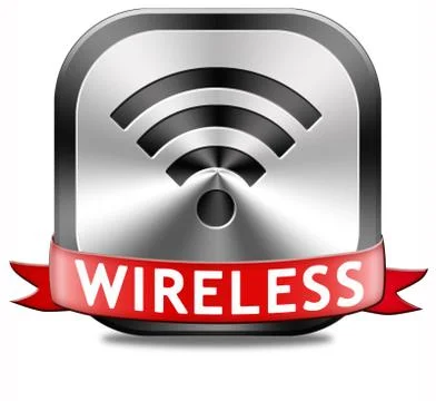 Wireless connection Illustrazione stock