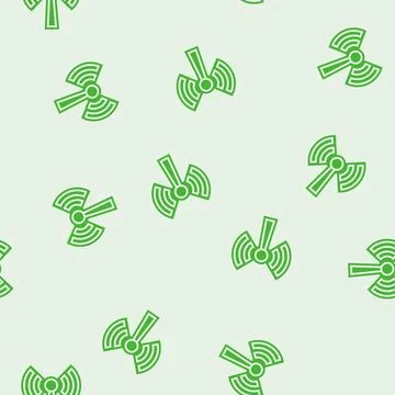 Wireless connectivity glyph seamless pattern 库存插图