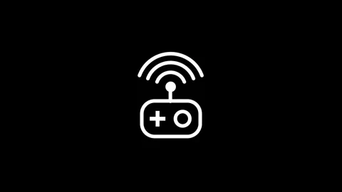 Wireless Controller Connection Stock Footage 335609665
