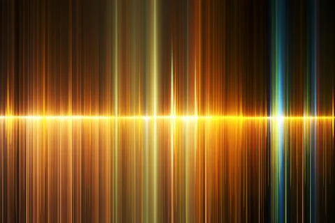 Wireless data transmission using light. Visible light communication イラスト素材