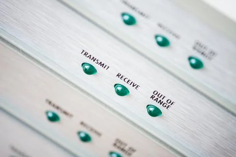 Wireless devices LEDs Stock Photos