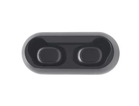 Wireless earbuds 스톡 사진