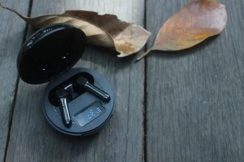 Wireless Earphones  스톡 사진