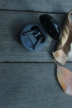 Wireless Earphones  스톡 사진