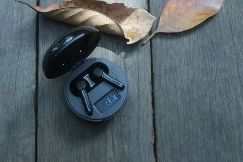 Wireless Earphones  스톡 사진