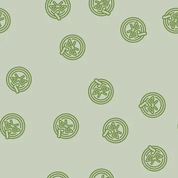 Wireless enabled line vector seamless pattern Illustrazione stock